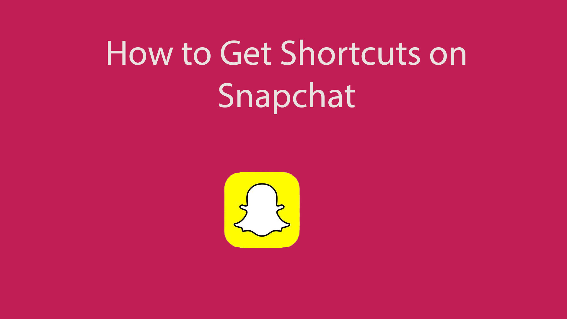 How to Get Shortcuts on Snapchat [iPhone/Android] in 2023