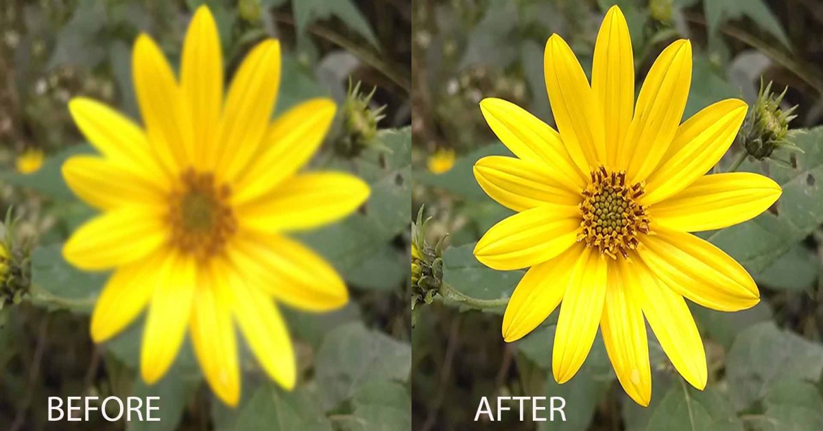 How to unblur an image on iPhone