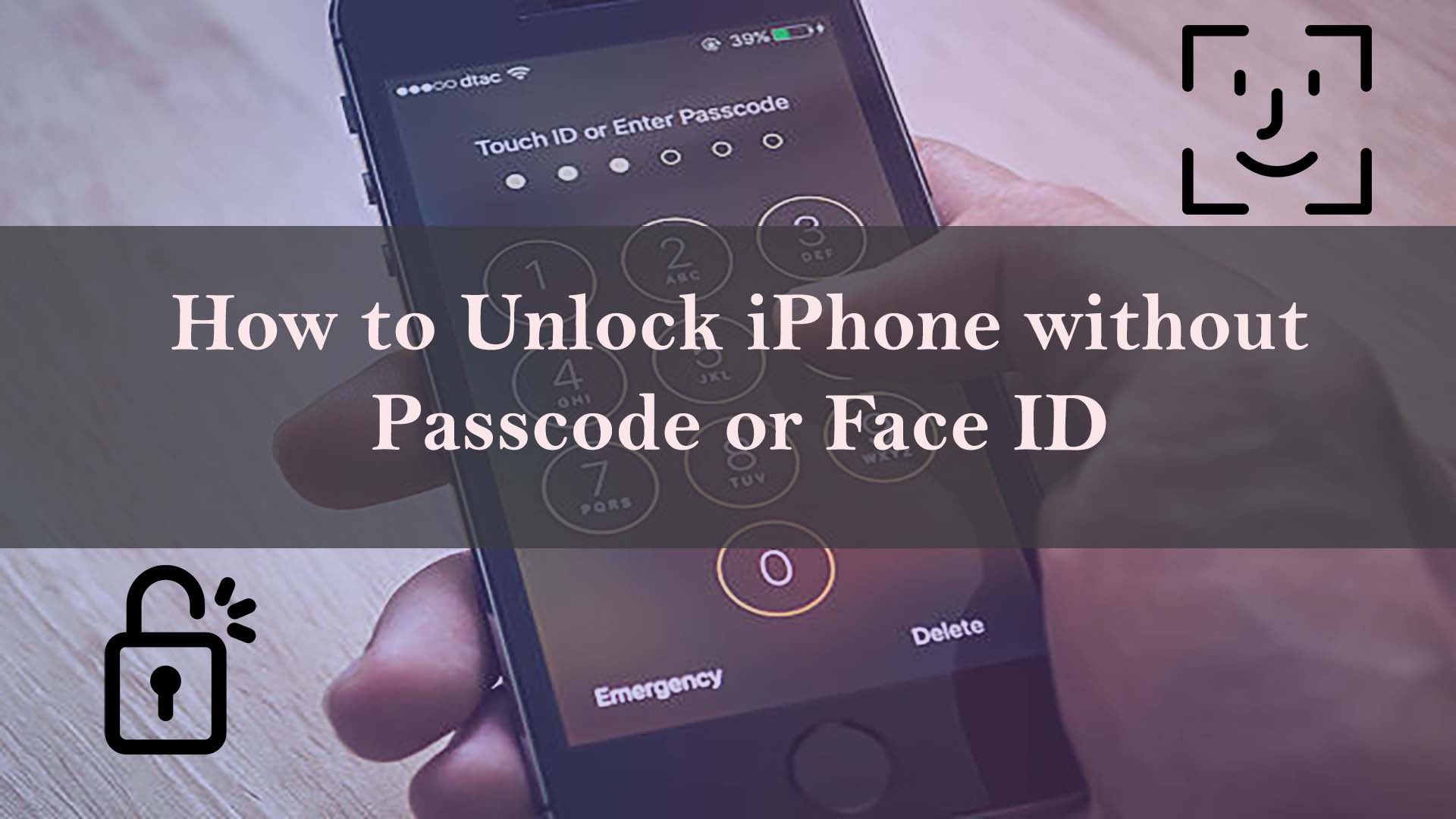 How to Unlock iPhone without Passcode or Face ID  – Full Guide