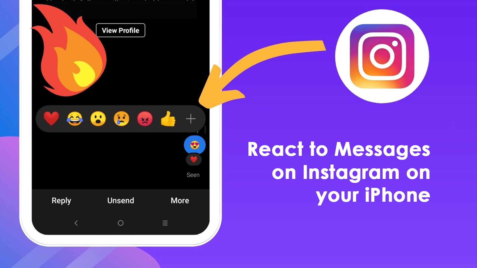 How to React to Messages on Instagram on your iPhone