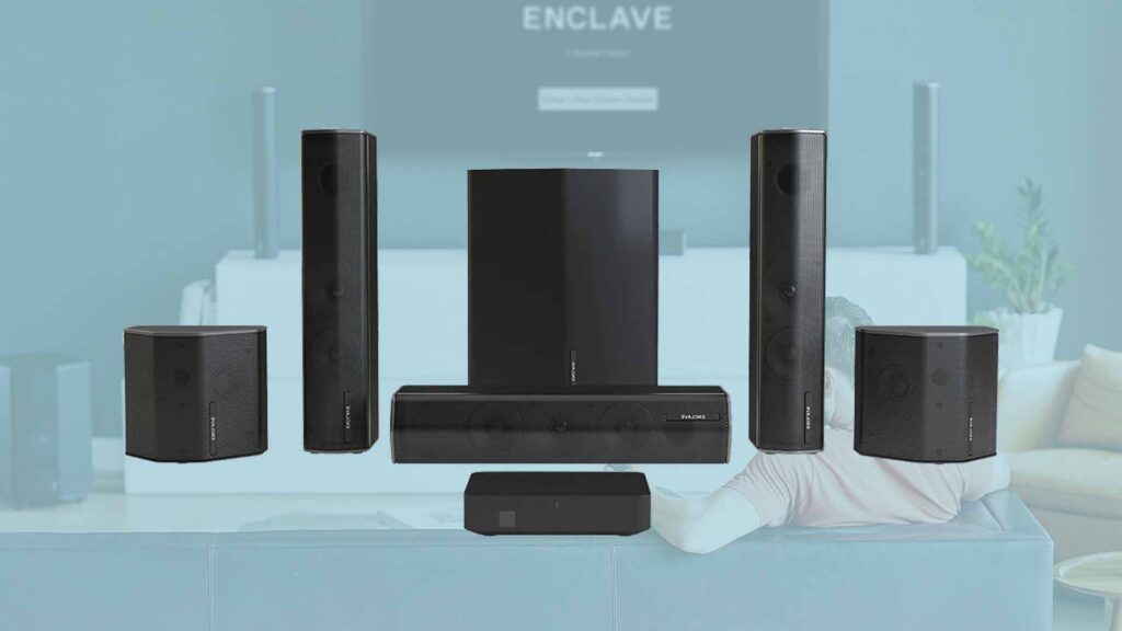 Enclave CineHome II 5.1 Home Theater Surround Sound System