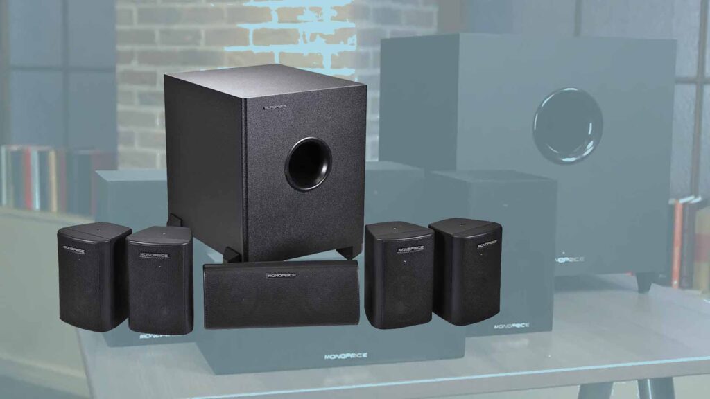 Monoprice 10565 5.1 Channel Home Theater System