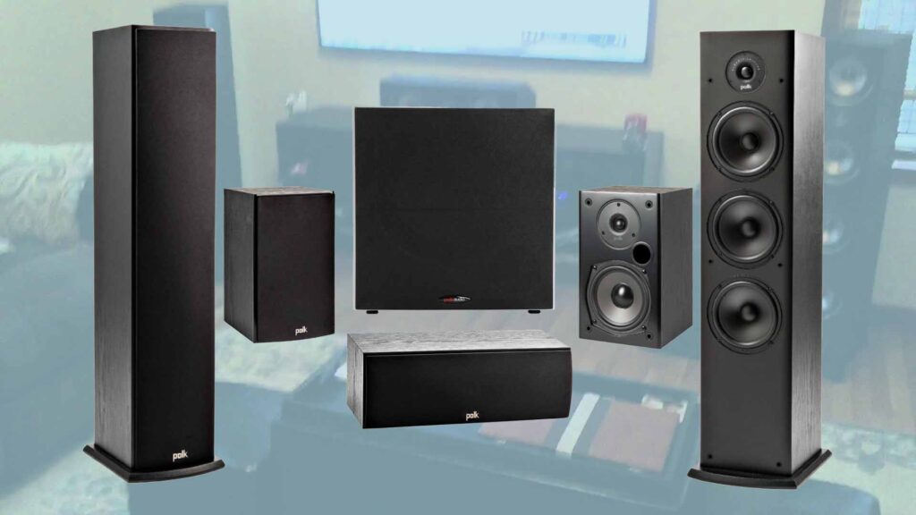 Polk Audio 5.1 Channel Home Theater System