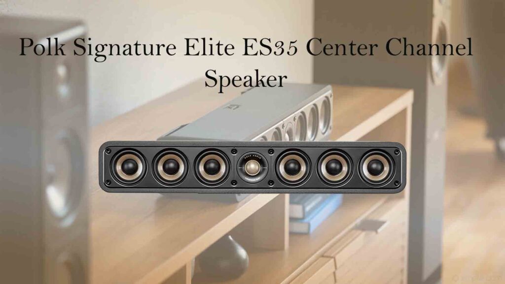 Polk Signature Elite ES35 Slim Center Channel Speaker