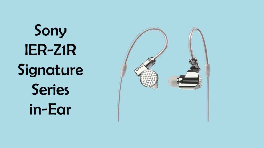 Sony IER-Z1R In-Ear Monitor Headphones