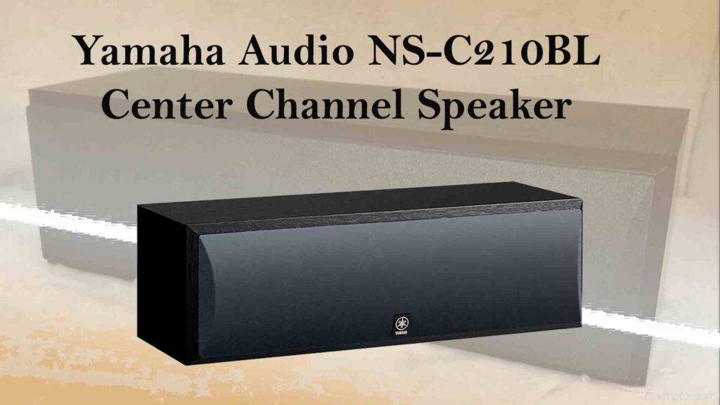 Yamaha Audio NS-C210BL Center Channel Speaker