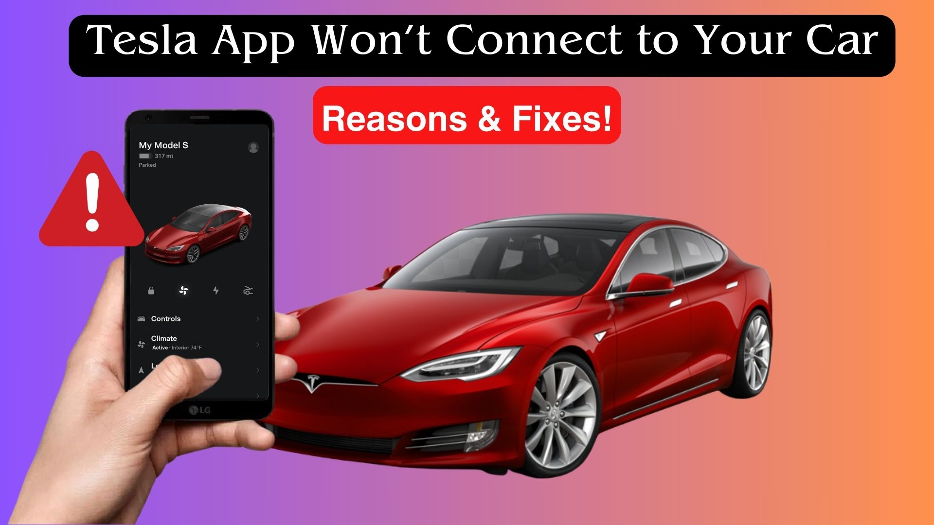 Tesla App Won’t Connect to Your Car: Reasons & Fixes!