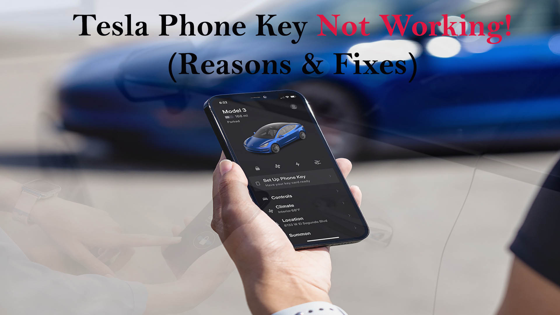 Tesla Phone Key Not Working: Reasons and Fixes