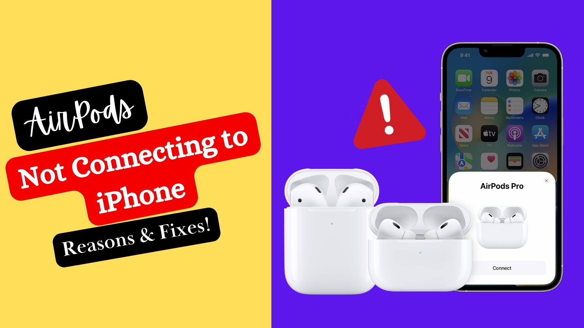 AirPods Not Connecting to iPhone: Reasons and Fixes!