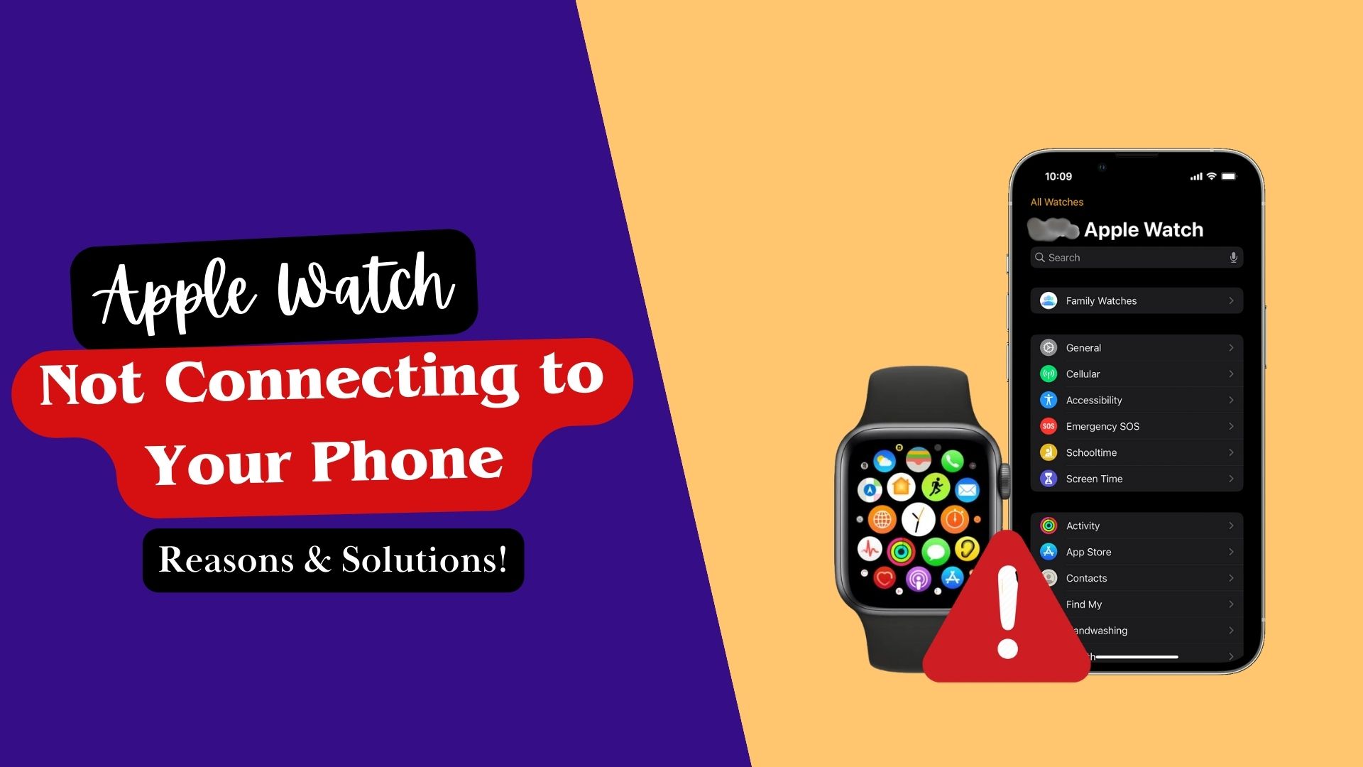 Apple Watch Not Connecting to your Phone: Reasons and Solutions
