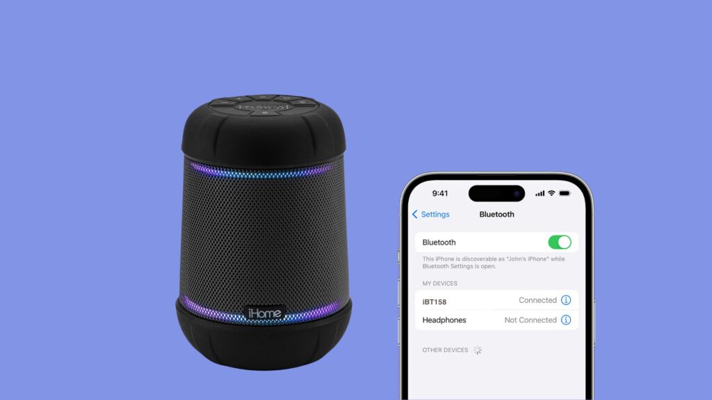 How to Connect the iHome Speaker to iPhone