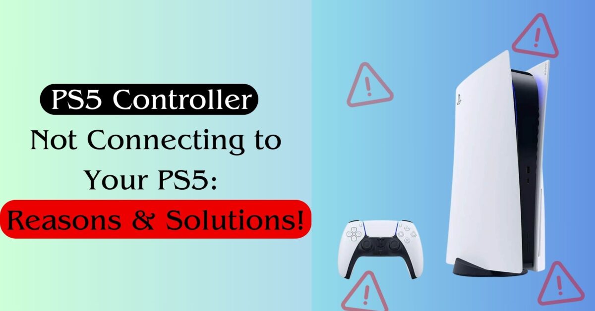 PS5 Controller not connecting to your PS5