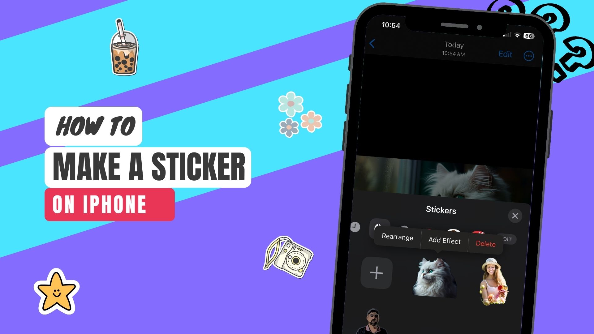 How to Make a Sticker on iPhone [Full Guide]